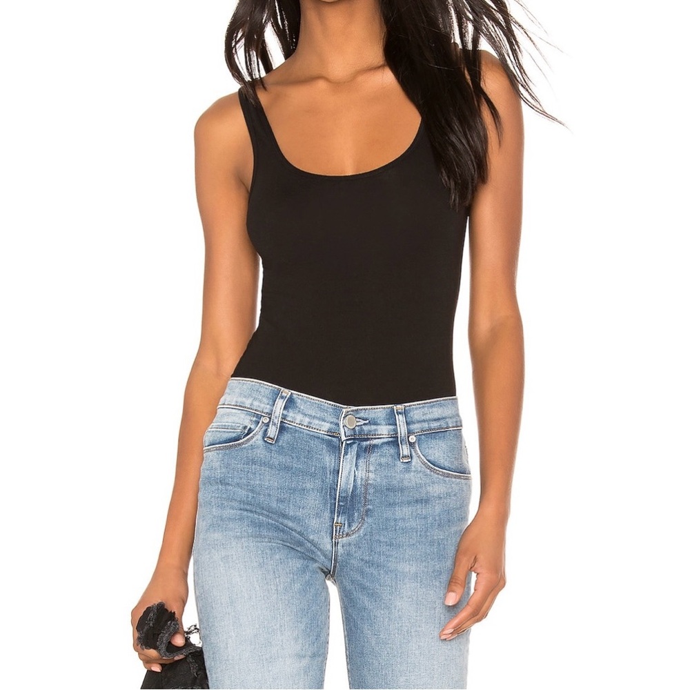 James Perse classic brushed long tank, size 1 (XS/S)